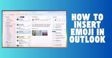 How To Insert Emoji In Outlook